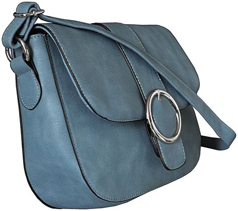 Sacs à bandoulière Bleu pour femme .